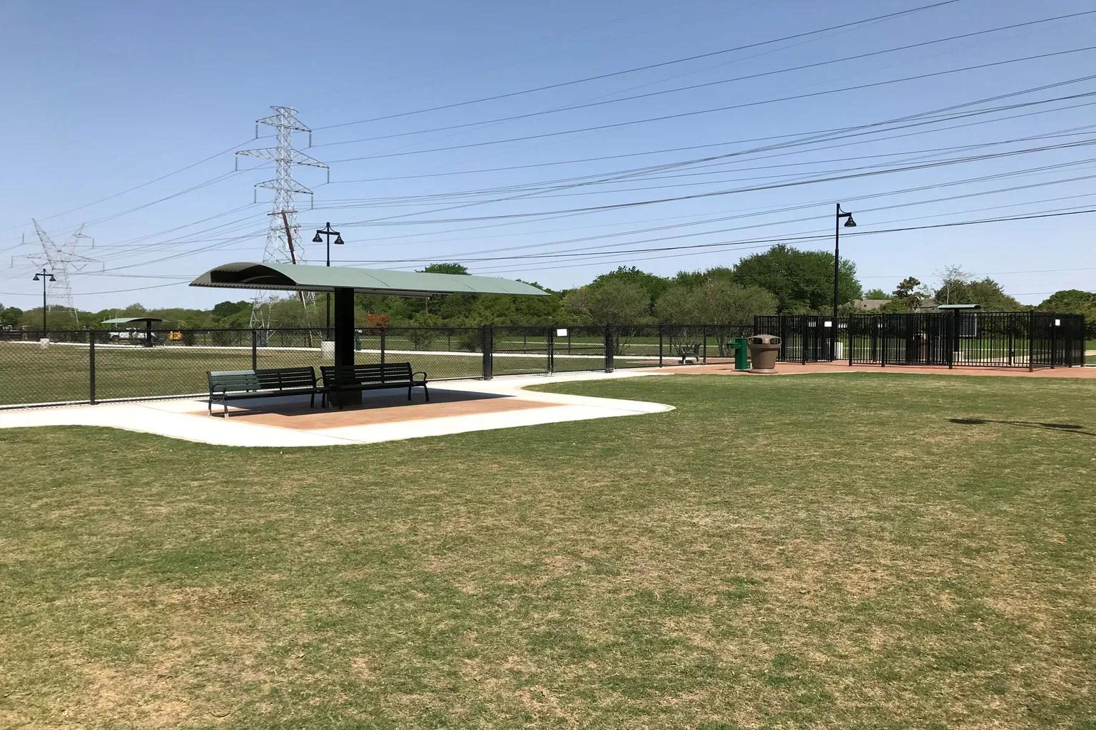 Jack Carter Park Dog Park in Plano, Texas