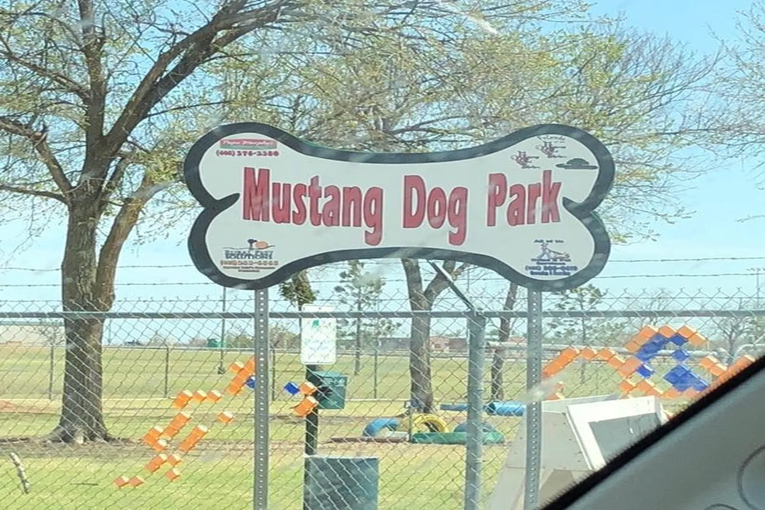 Mustang Dog Park in Mustang, Oklahoma