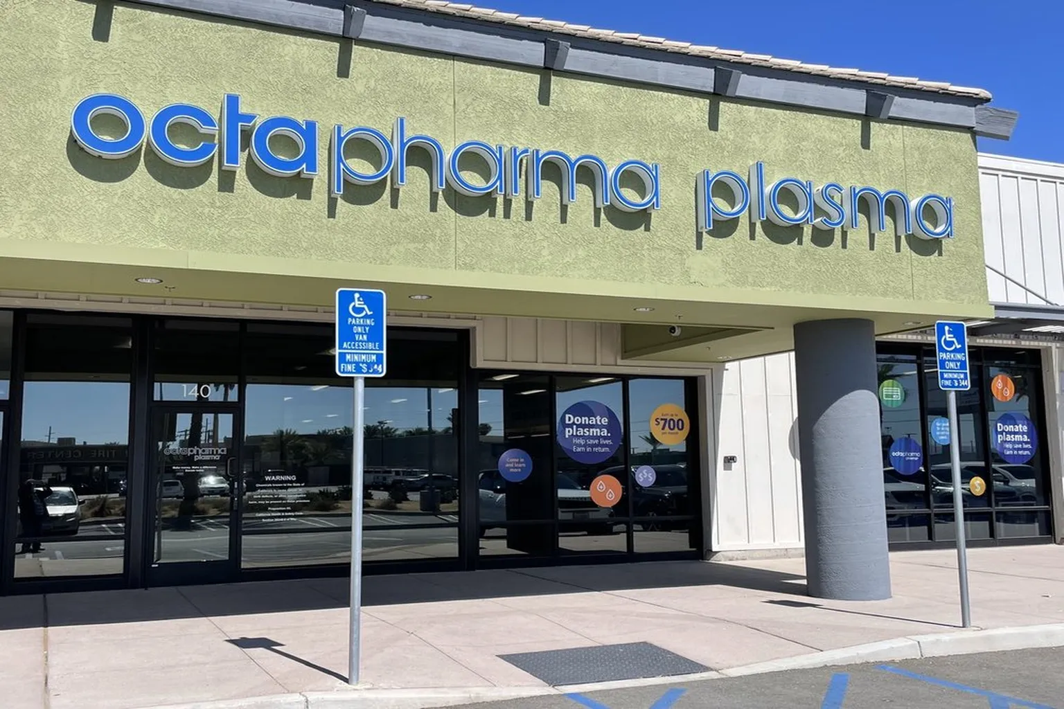 Octapharma Plasma Indio in Indio, California