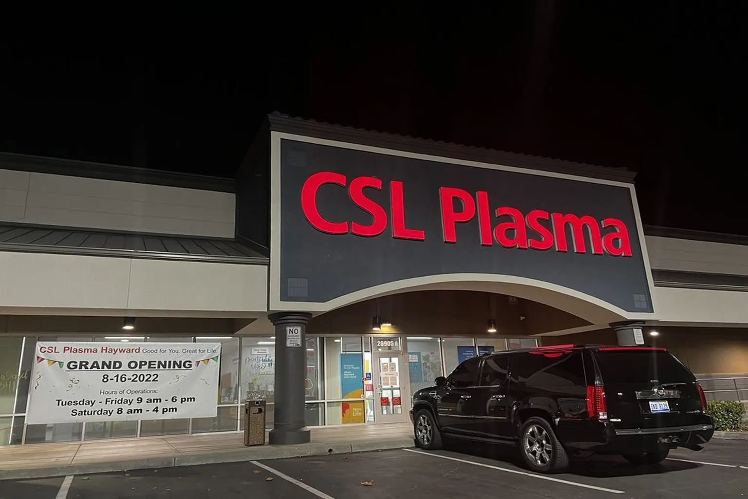CSL Plasma Hayward in Hayward, California