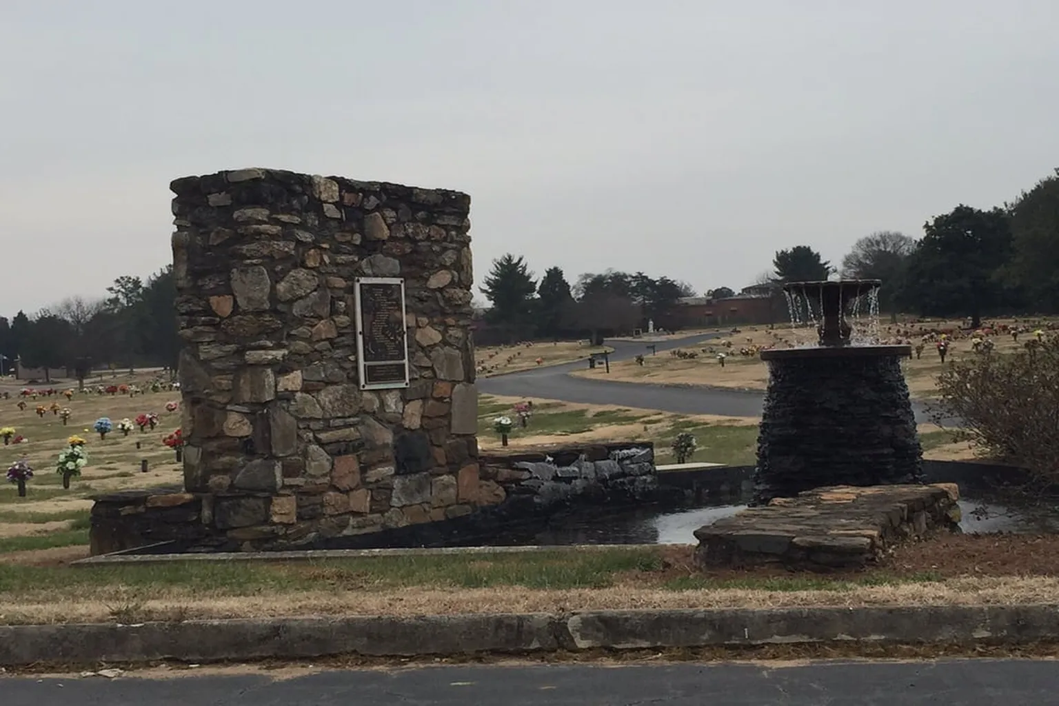 Green Lawn Cemetery in Roswell, Georgia