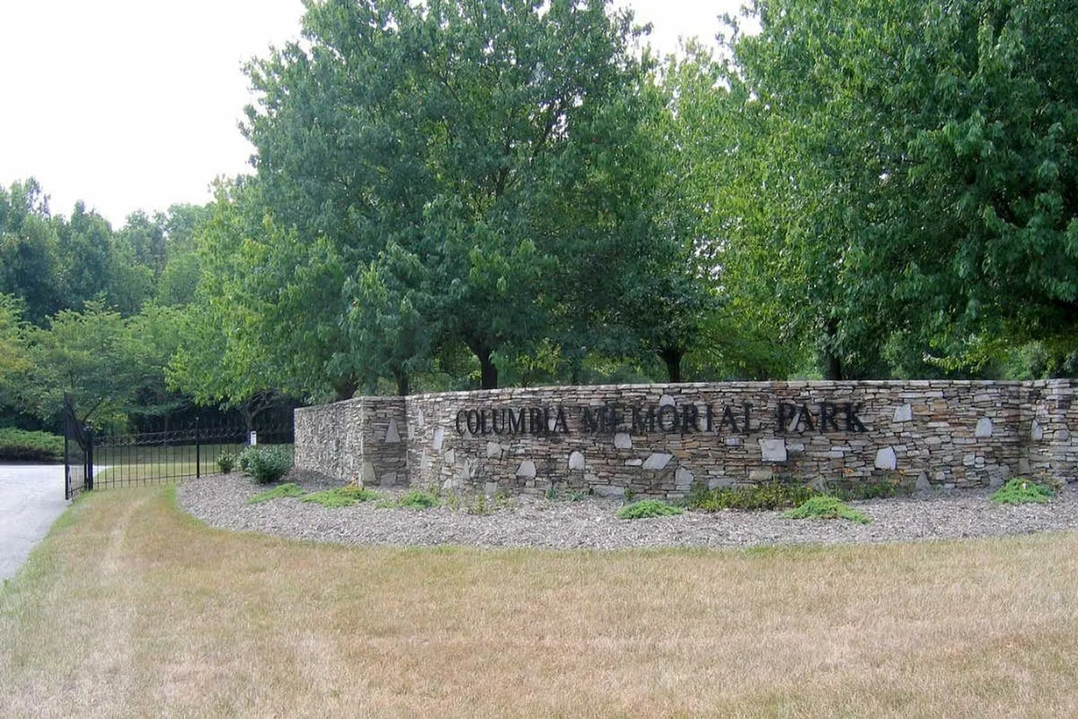 Columbia Memorial Park in Clarksville, Maryland