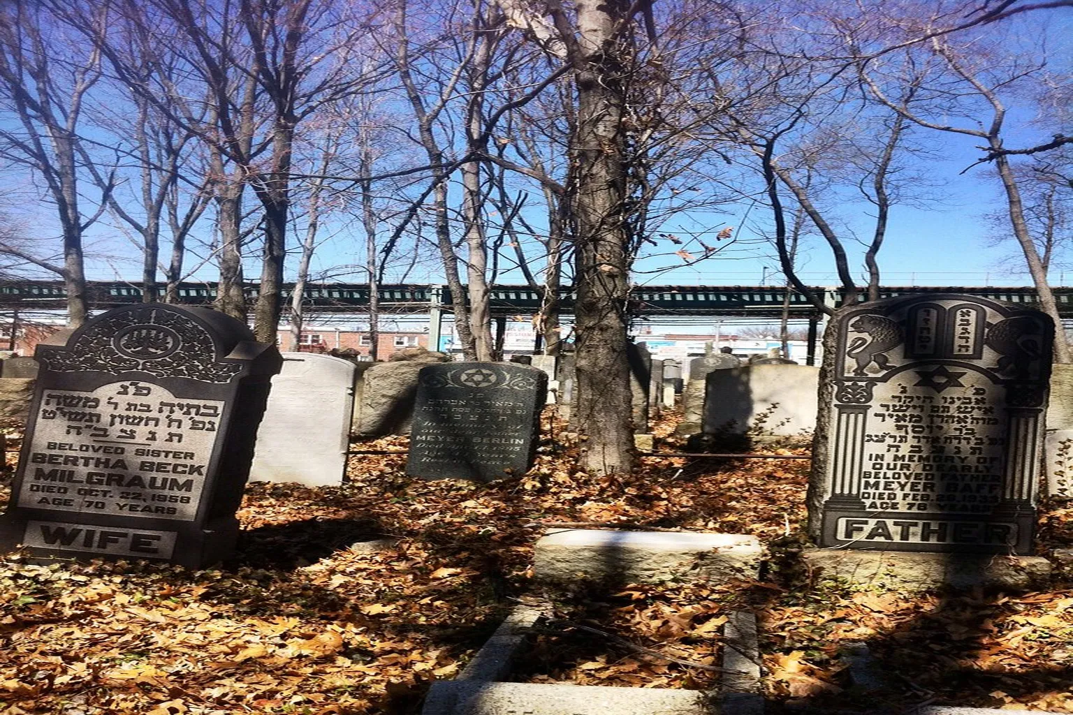 Bayside Cemetery in Ozone Park, New York