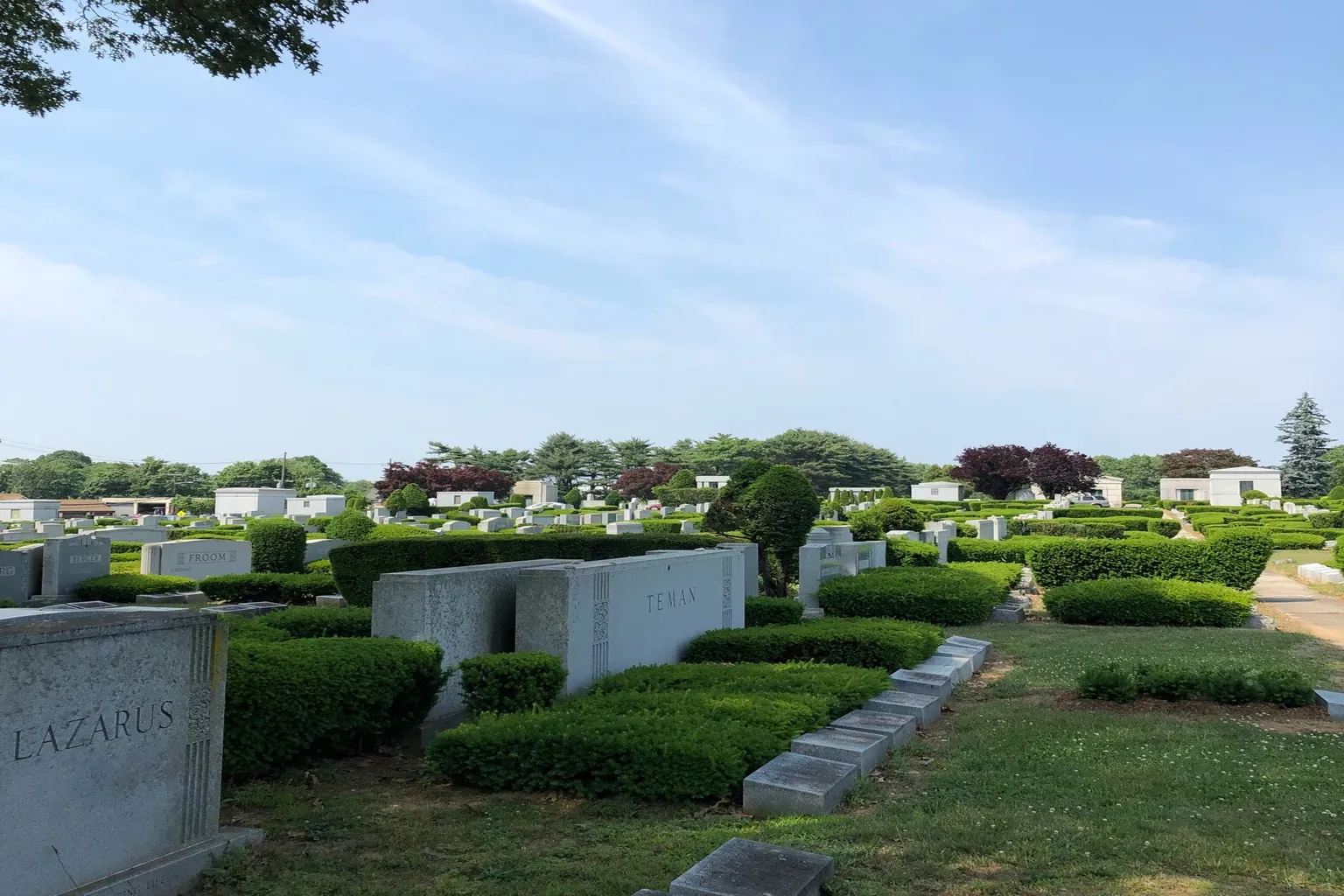 Beth David Cemetery in Elmont, New York
