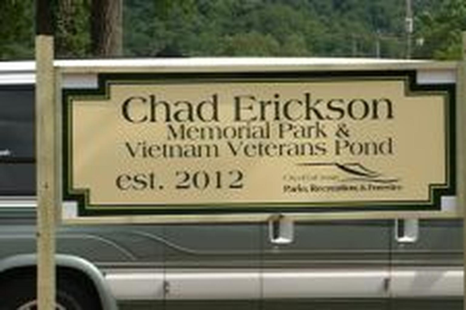 Chad Erickson Memorial Park in La Crosse, Wisconsin