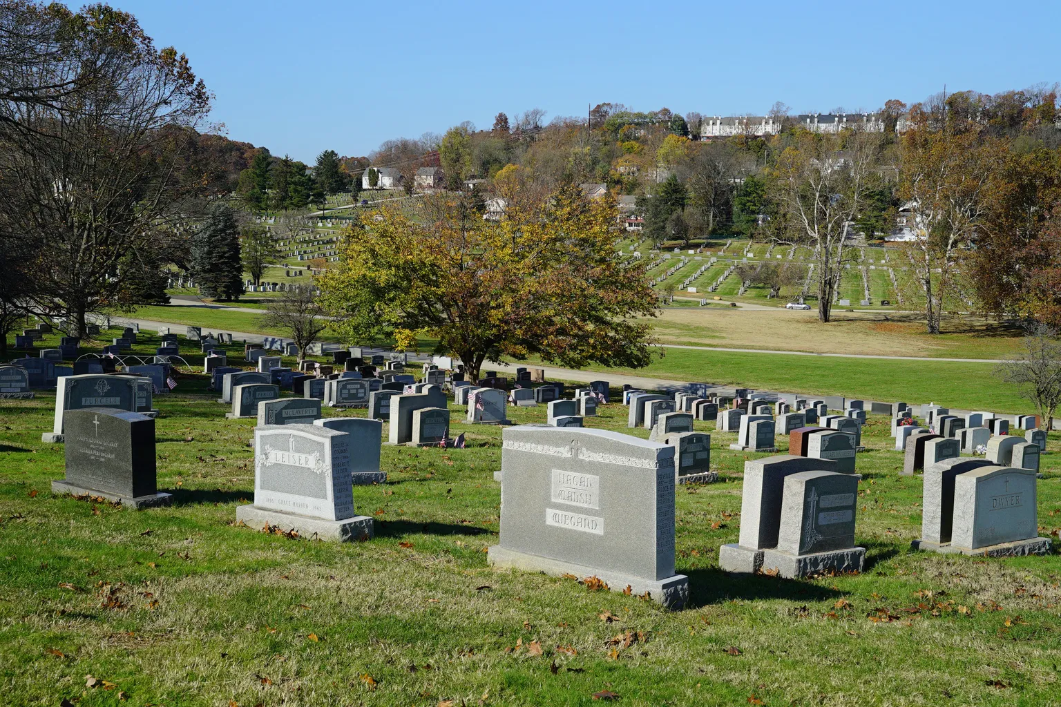 Calvary Cemetery of West Conshohocken in Conshohocken, Pennsylvania