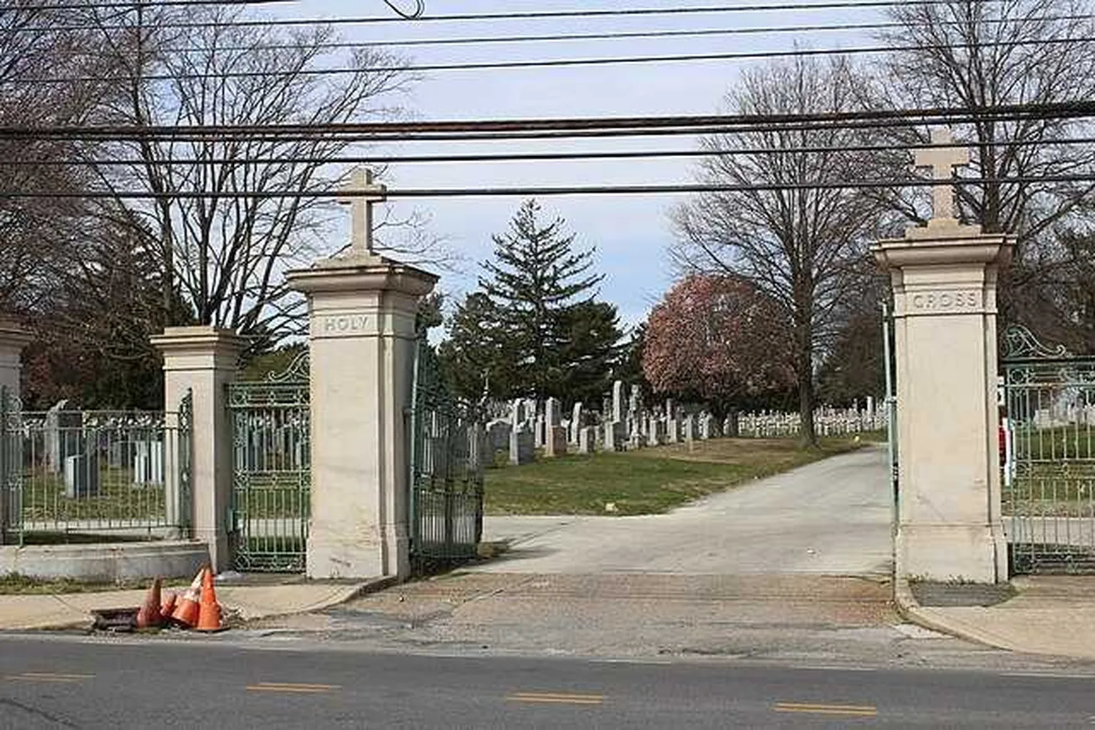 Holy Cross Cemetery in Yeadon, Pennsylvania