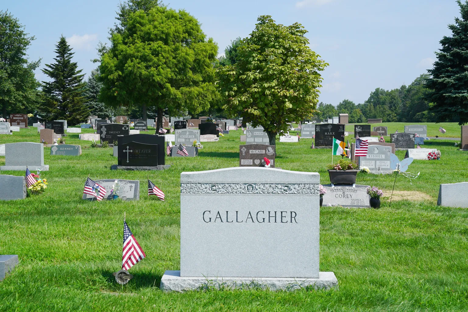 St. John Neumann Cemetery in Chalfont, Pennsylvania - Main Image