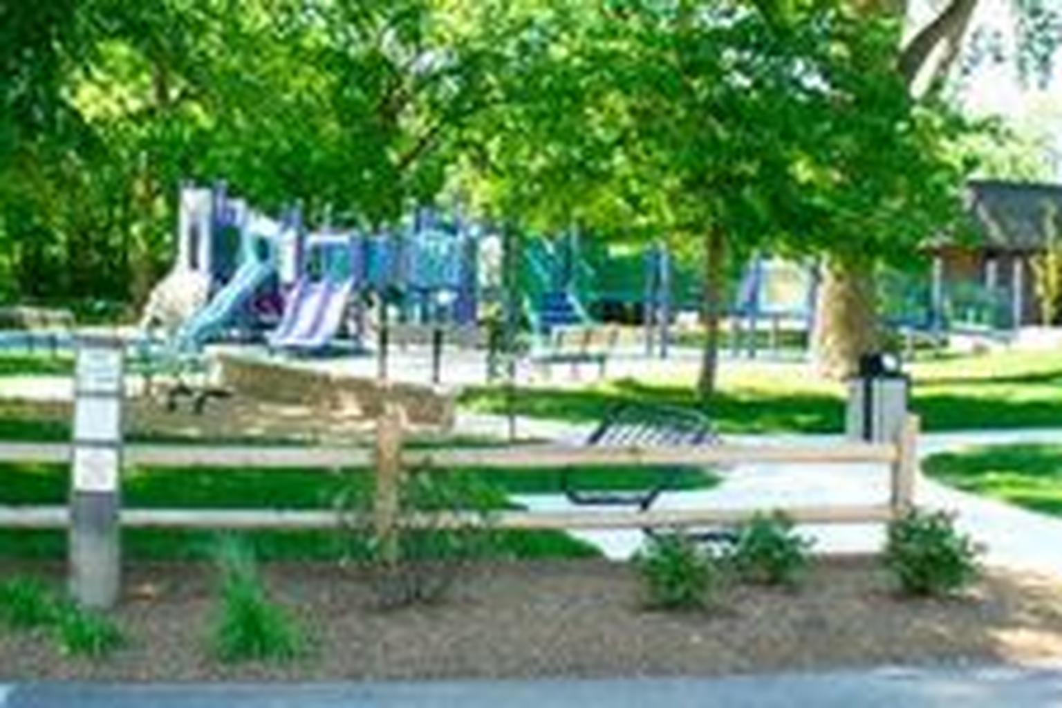 Civic Center Park in Oswego, Illinois