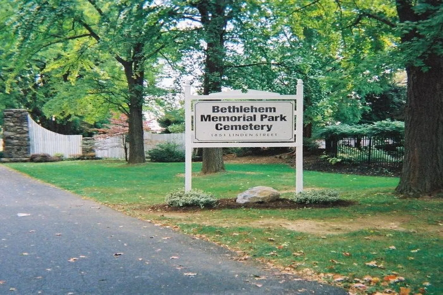 Bethlehem Memorial Park in Bethlehem, Pennsylvania