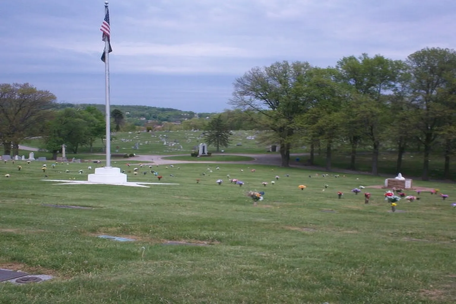 Woodlawn Cemetery in Aliquippa, Pennsylvania