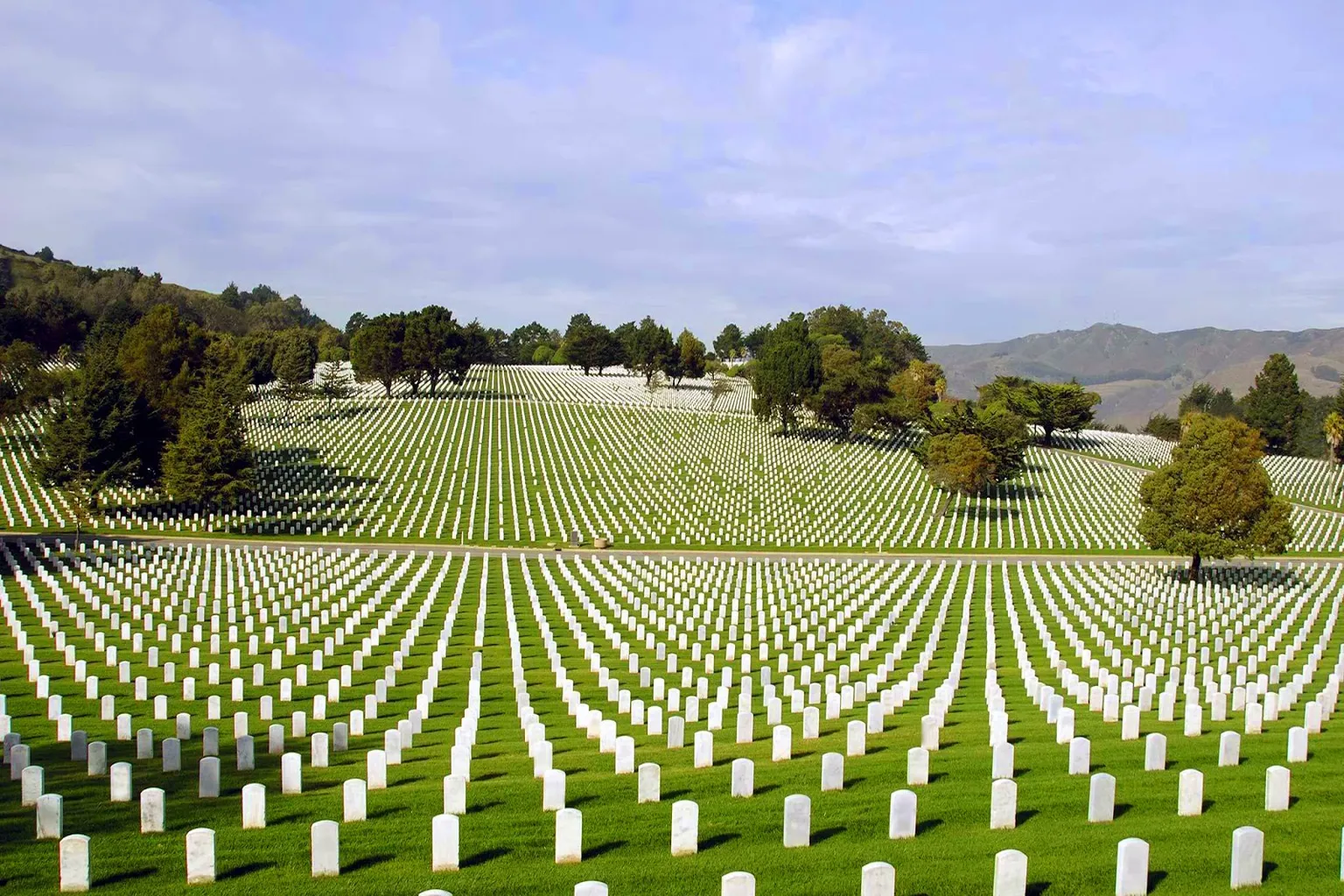 Arlington National Cemetery in Arlington, Virginia