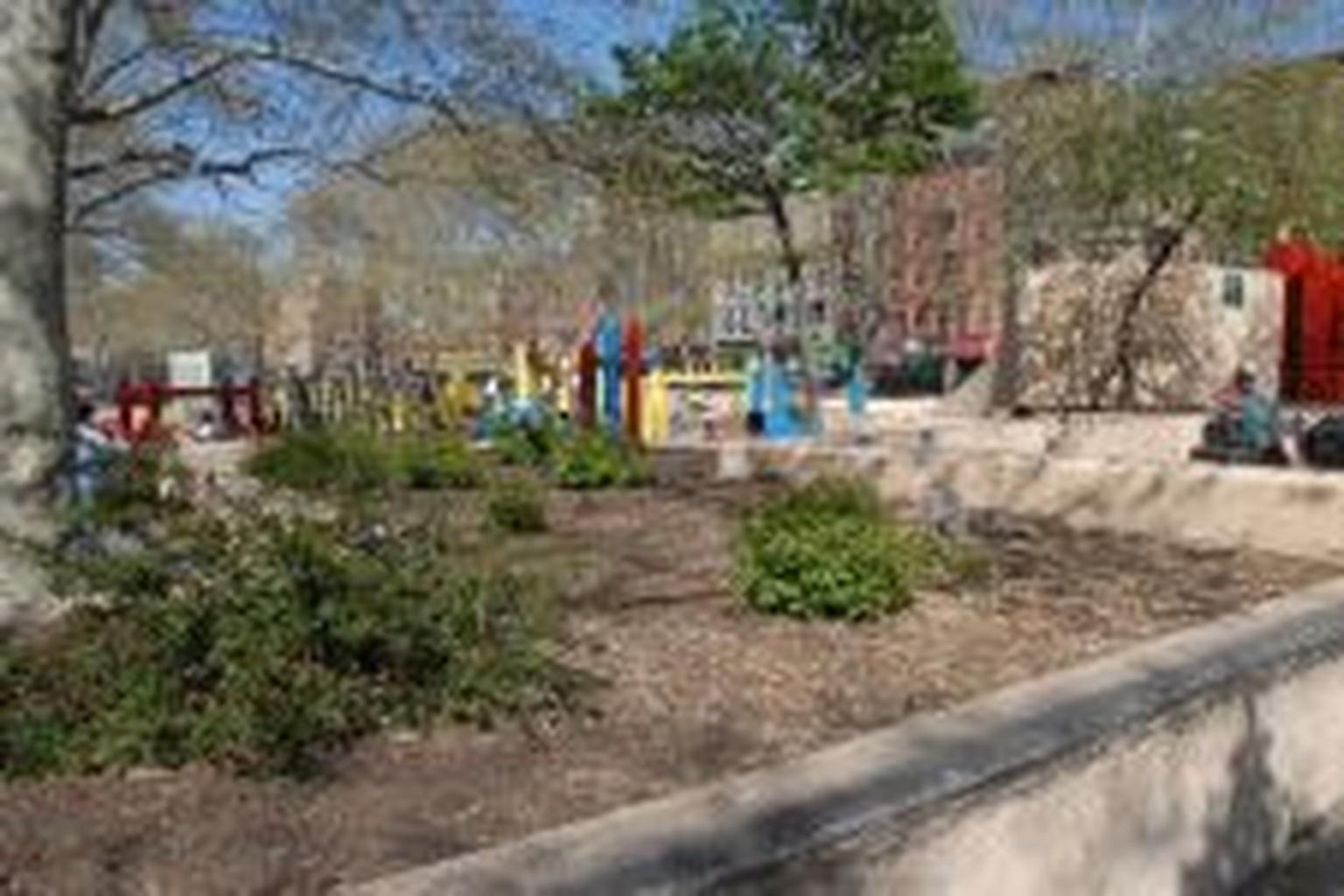 Houston St Playground in Manhattan, New York