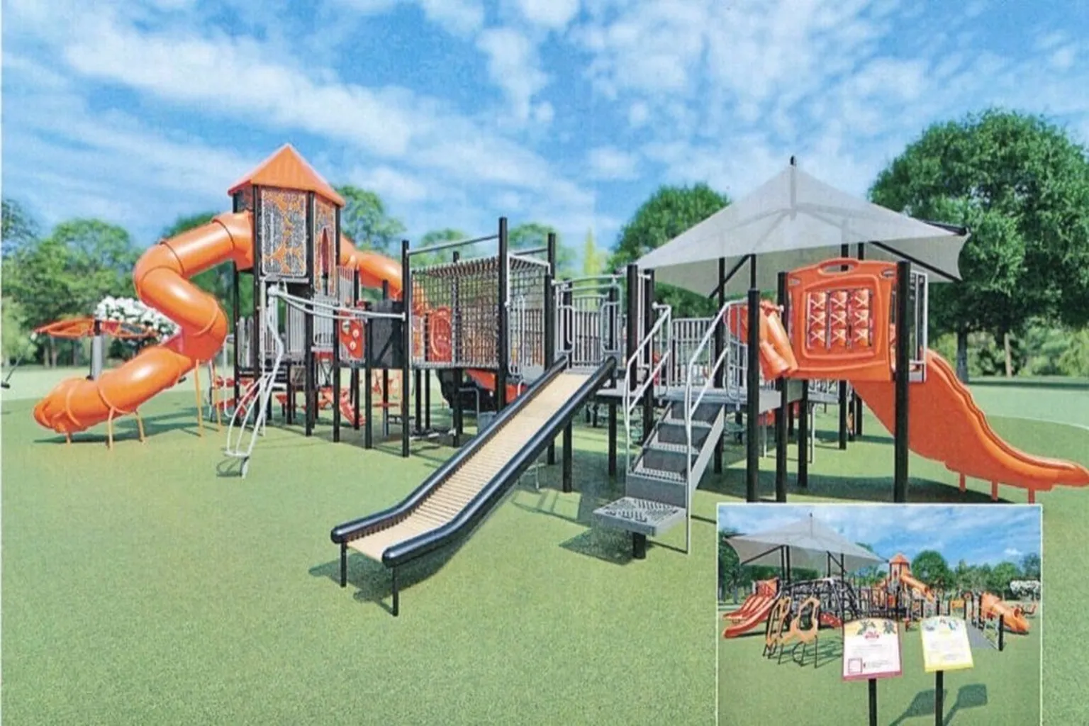 Arch Street Park in Lawrenceburg, Indiana