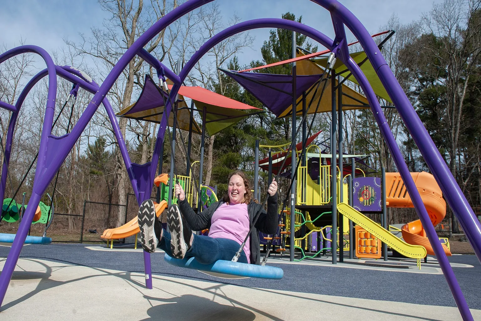 Concord’s Community Playground in Concord, Massachusetts