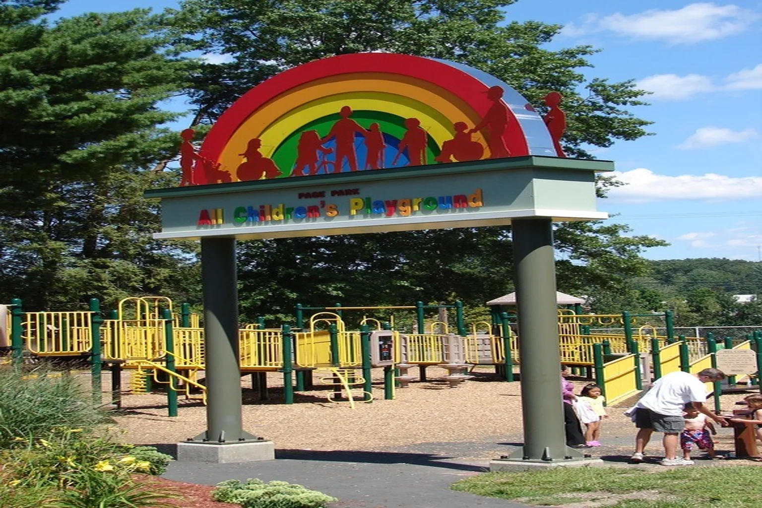 DeWitt Page Park in Bristol, Connecticut