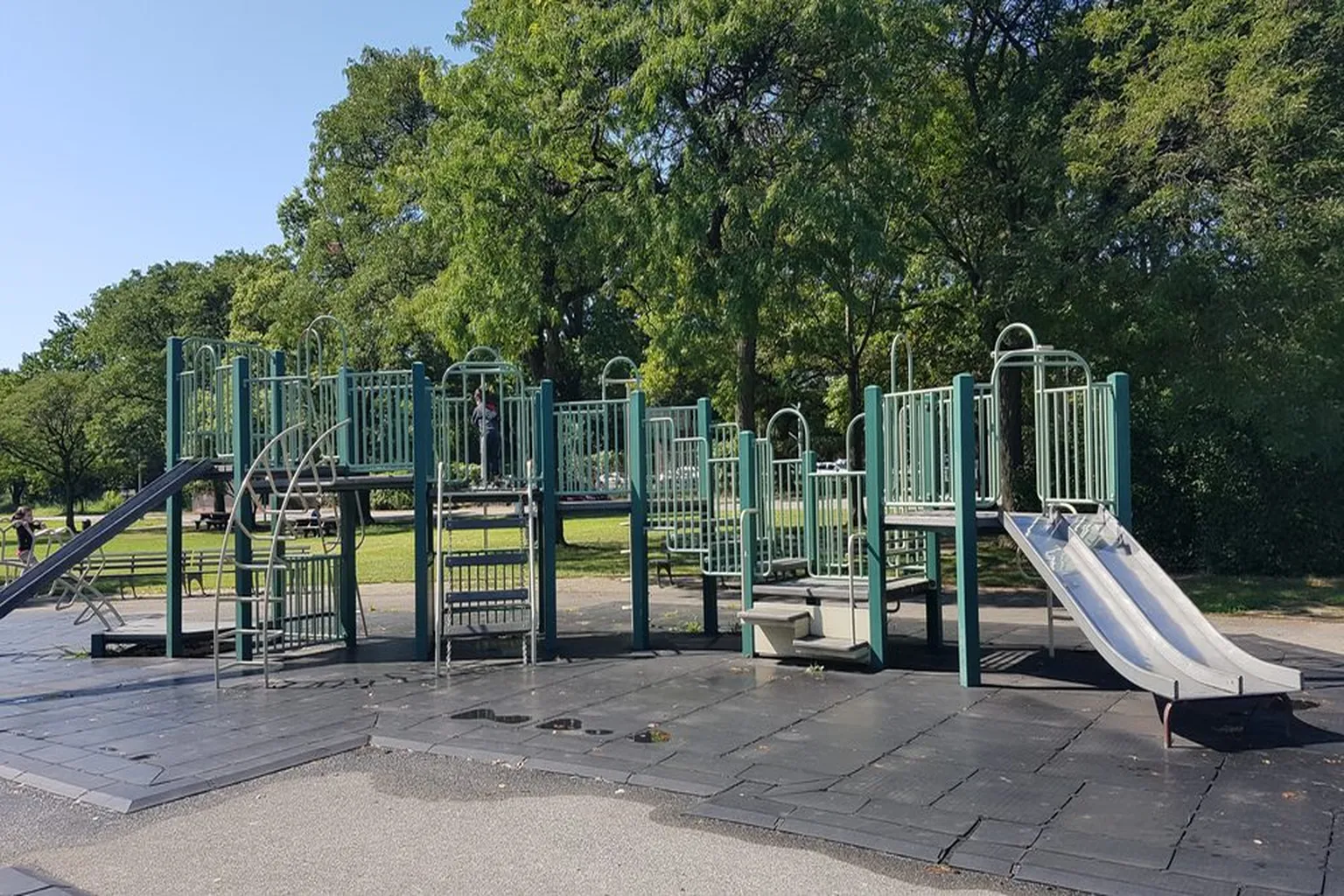 Jurassic Playground in Queens, New York