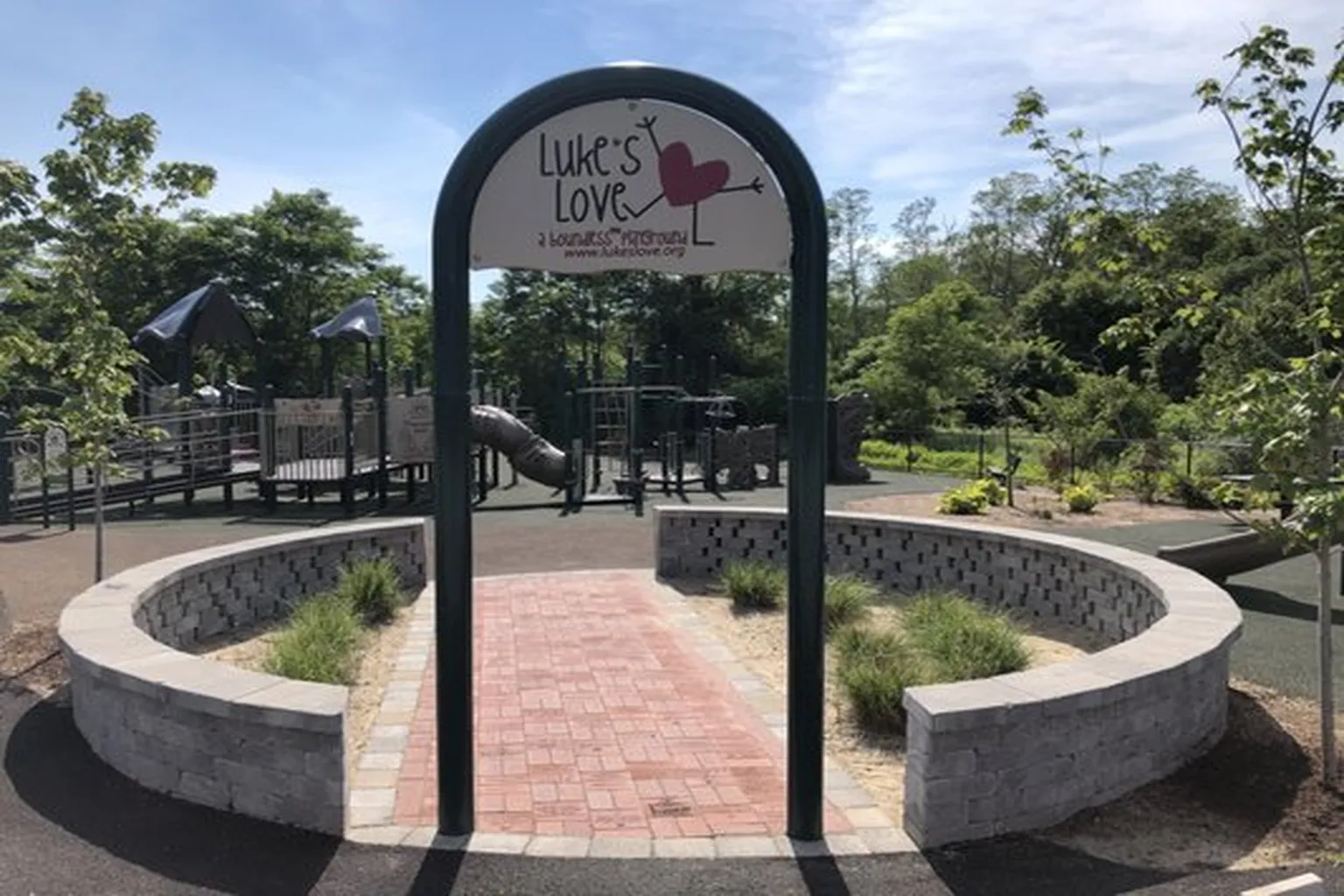 Luke’s Love Boundless Playground in West Barnstable, Massachusetts