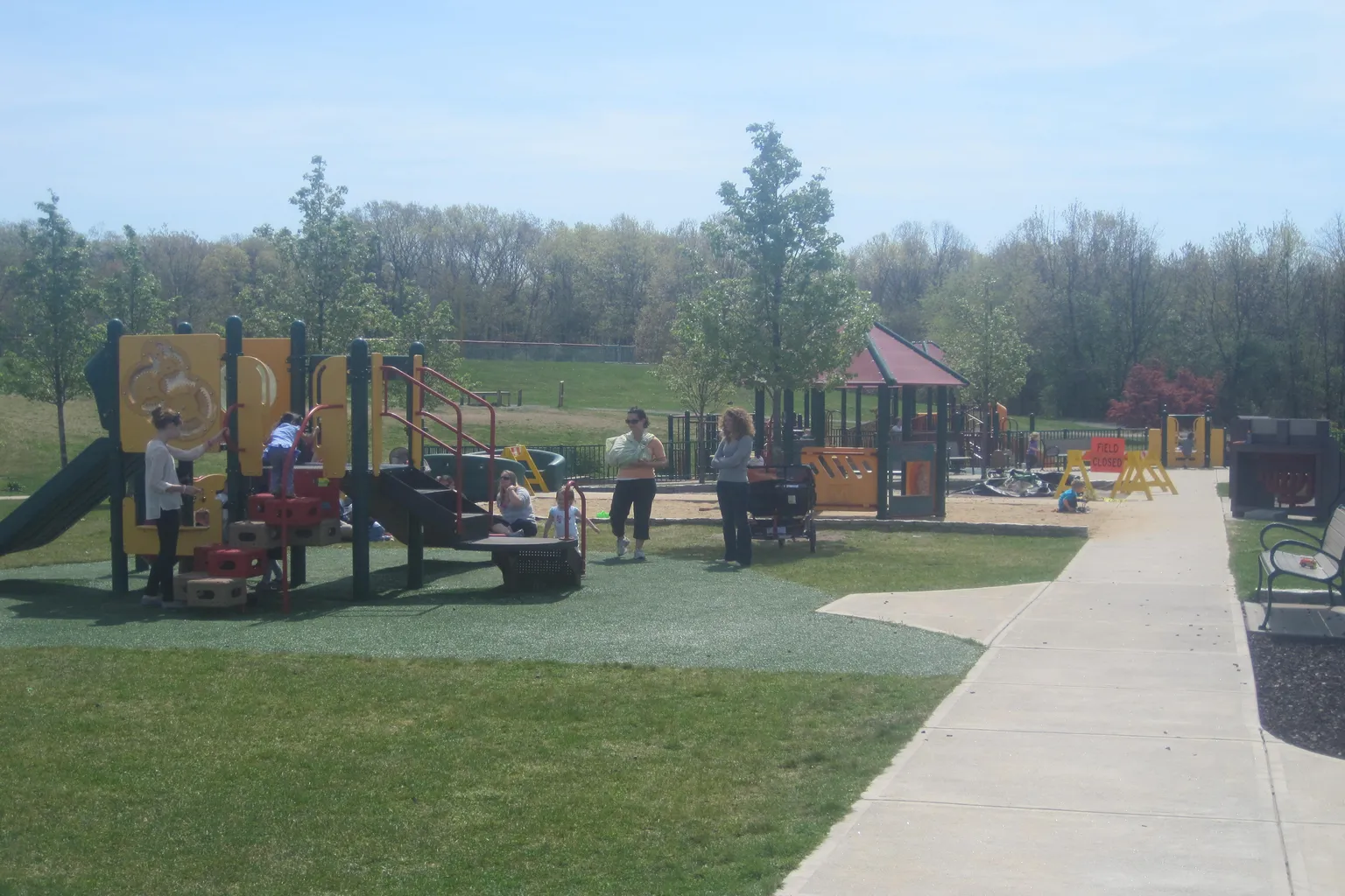 Memorial Park Boundless Playground in Willimantic, Connecticut