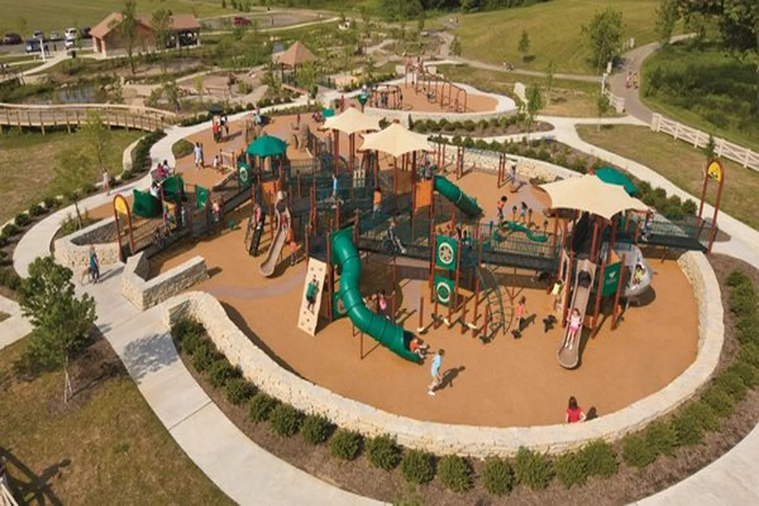 Millstone Creek Playground in Westerville, Ohio - Main Image