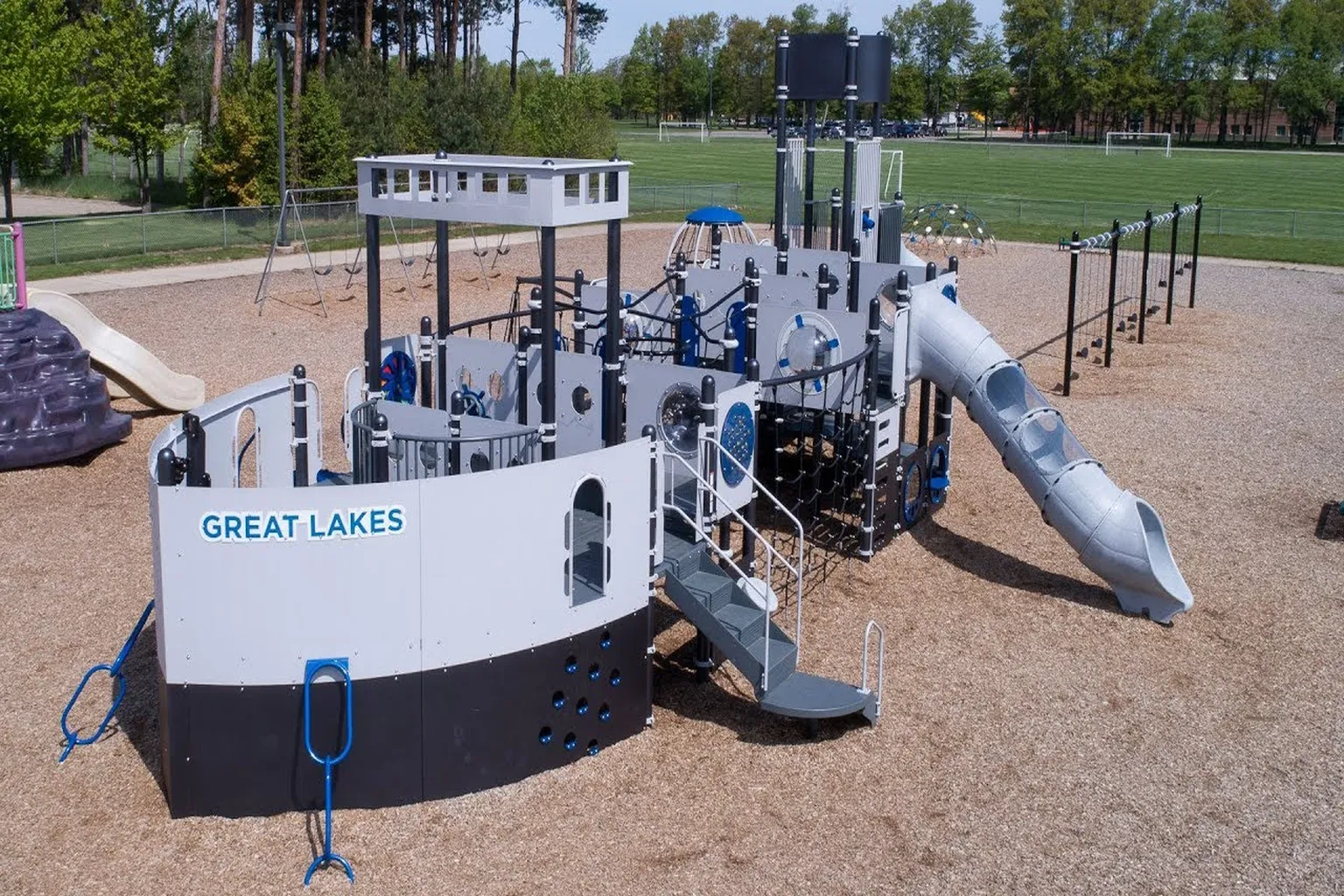 Rotary Playground in Holland, Michigan