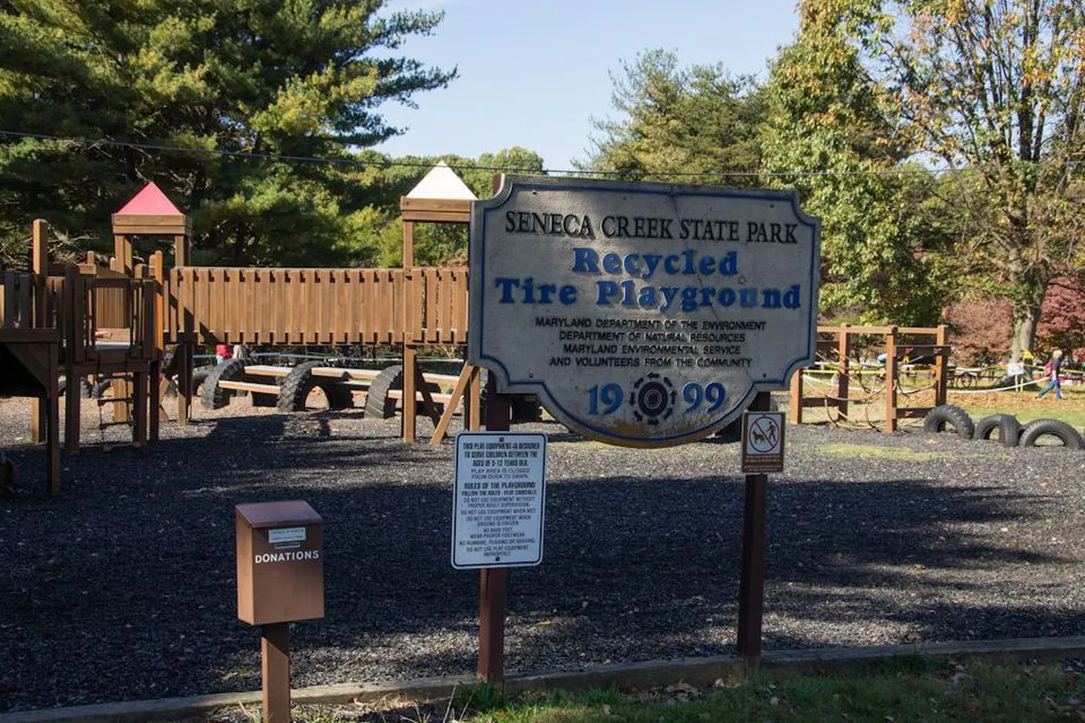Seneca Creek State Park in Gaithersburg, Maryland