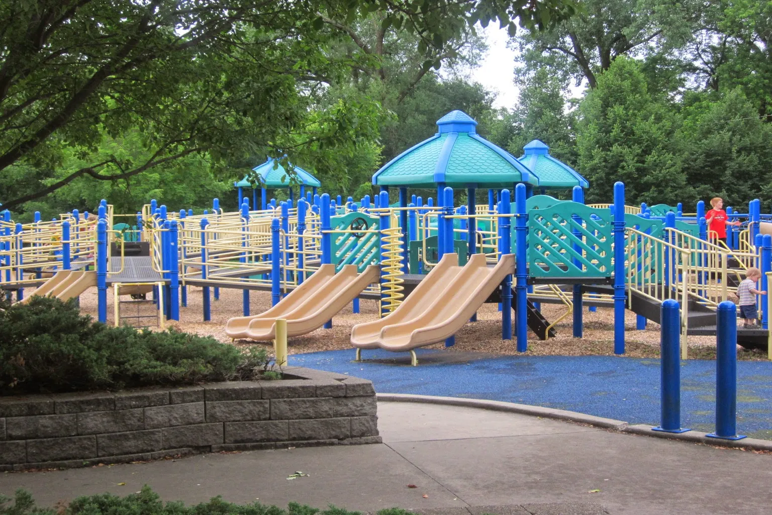 Silver Lake Community Playground in Rochester, Minnesota