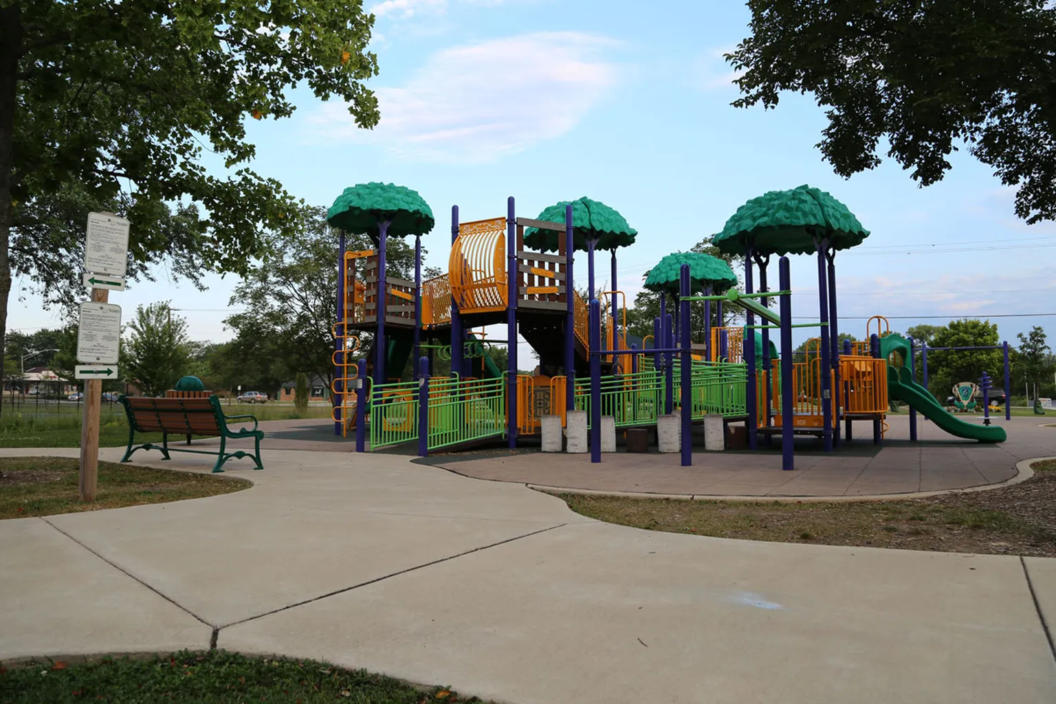 Sunnyside Park in Bloomingdale, Illinois