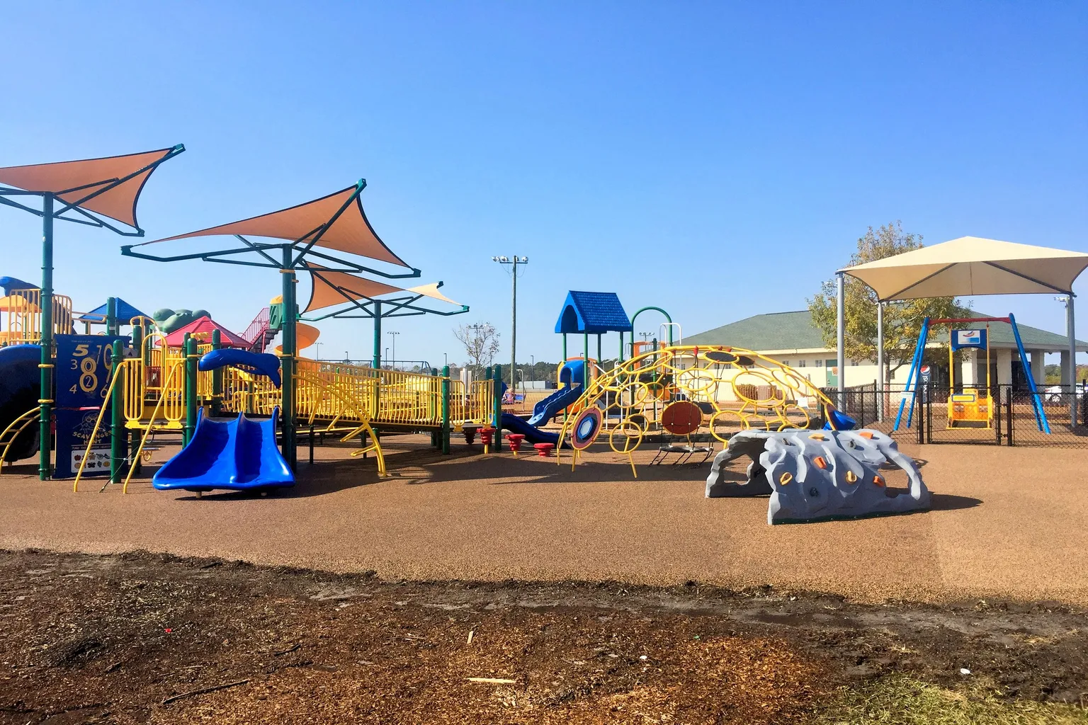 The Kiwanis Park Inclusive Playground in Batavia, New York