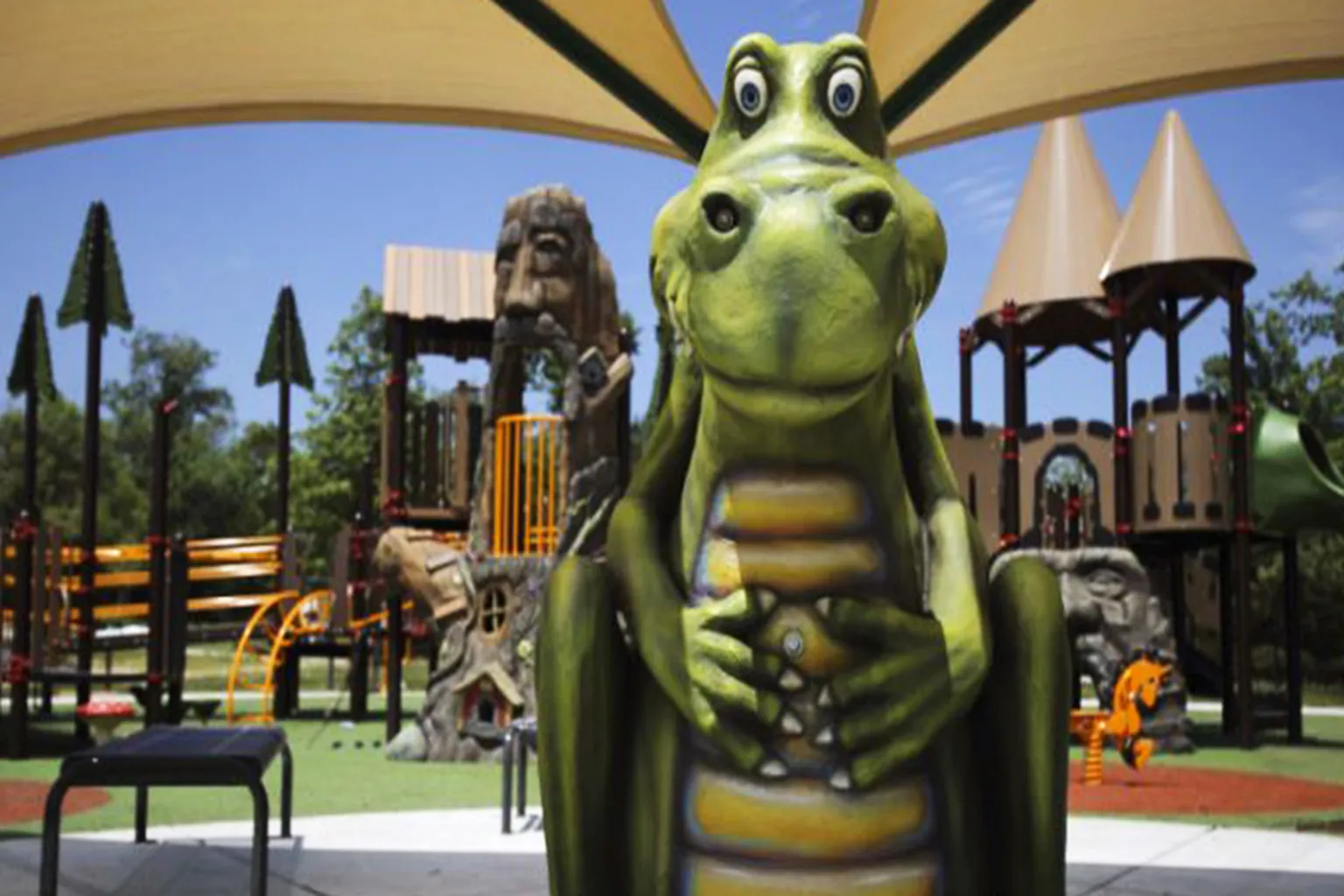 Winwoods Enchanted Playground in Hutchinson, Kansas, playground