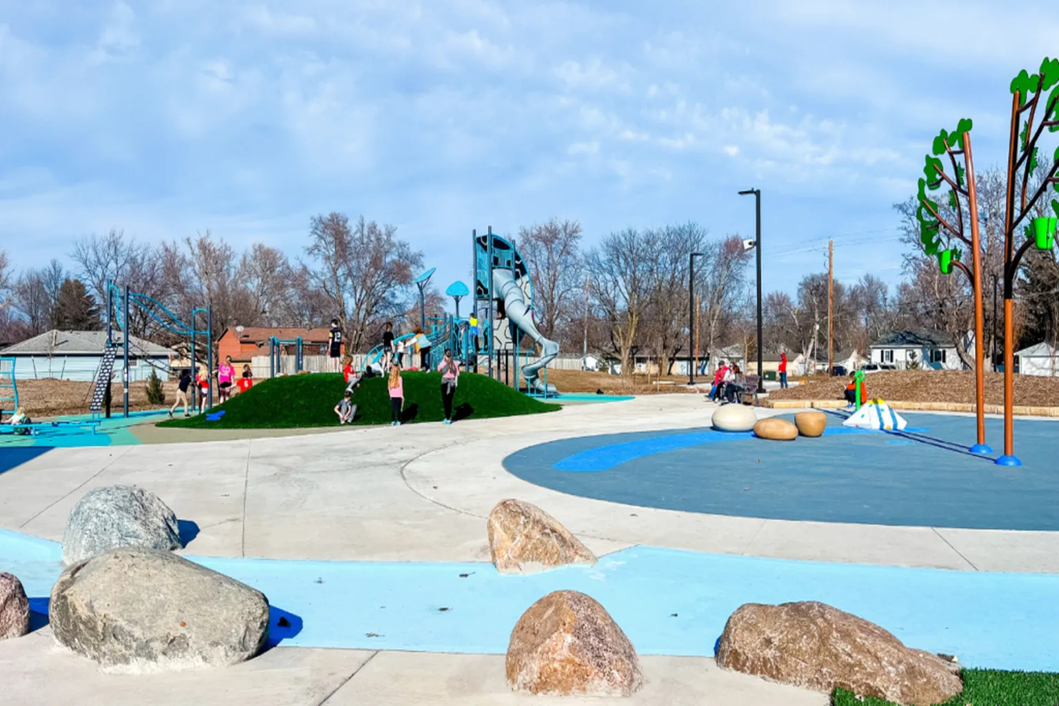 Waterworks Commons in Grimes Heights, Iowa