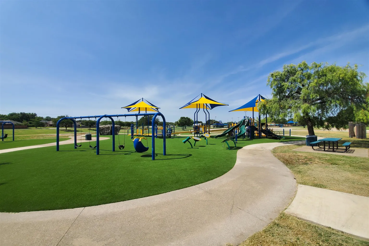 Rosemeade Rotary Fun Yard in Carrollton North, Texas