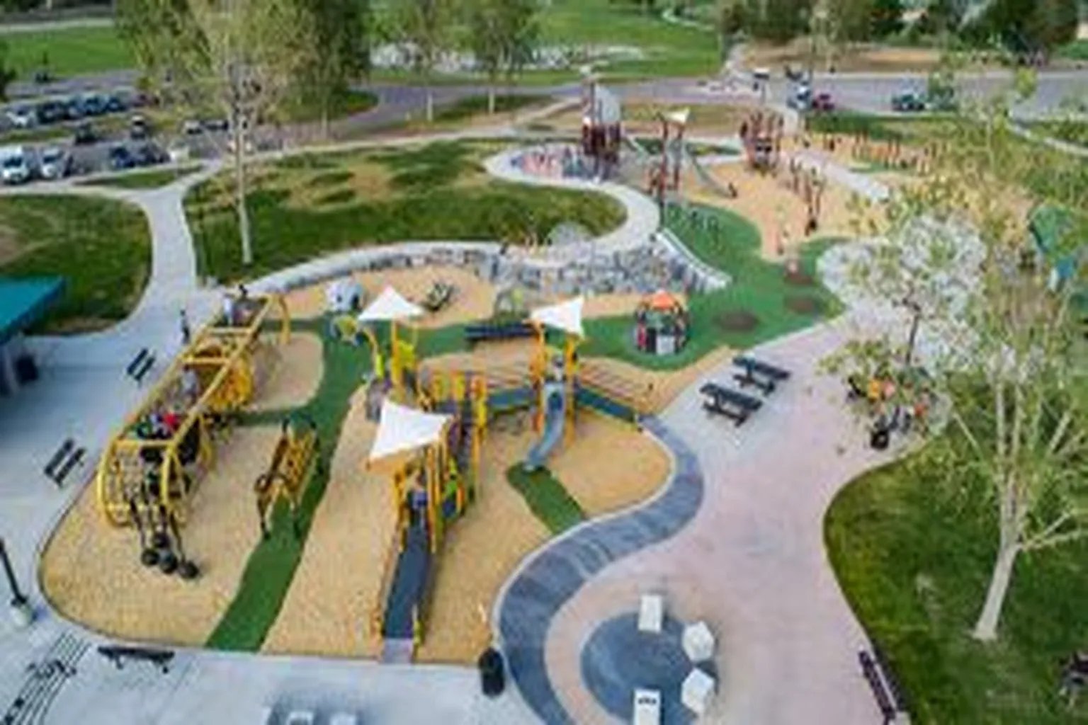 clement park little playground Zone in Columbine Heights, Colorado