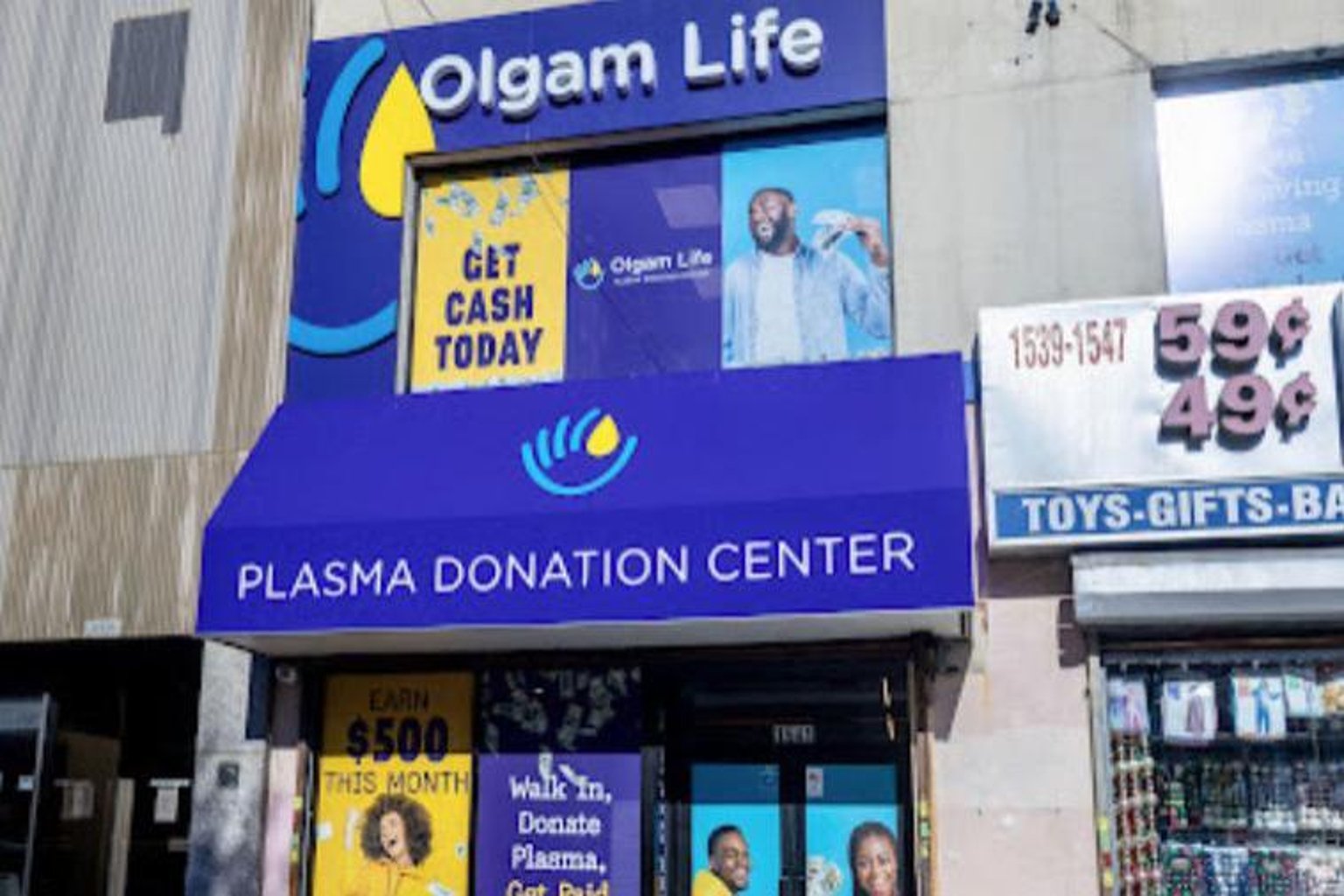 Olgam Life Plasma Donation Center Brooklyn in Brooklyn, New York - Image 1