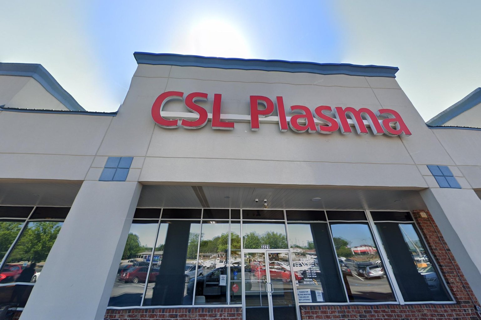CSL Plasma Greenville in Greenville, South Carolina - Image 1