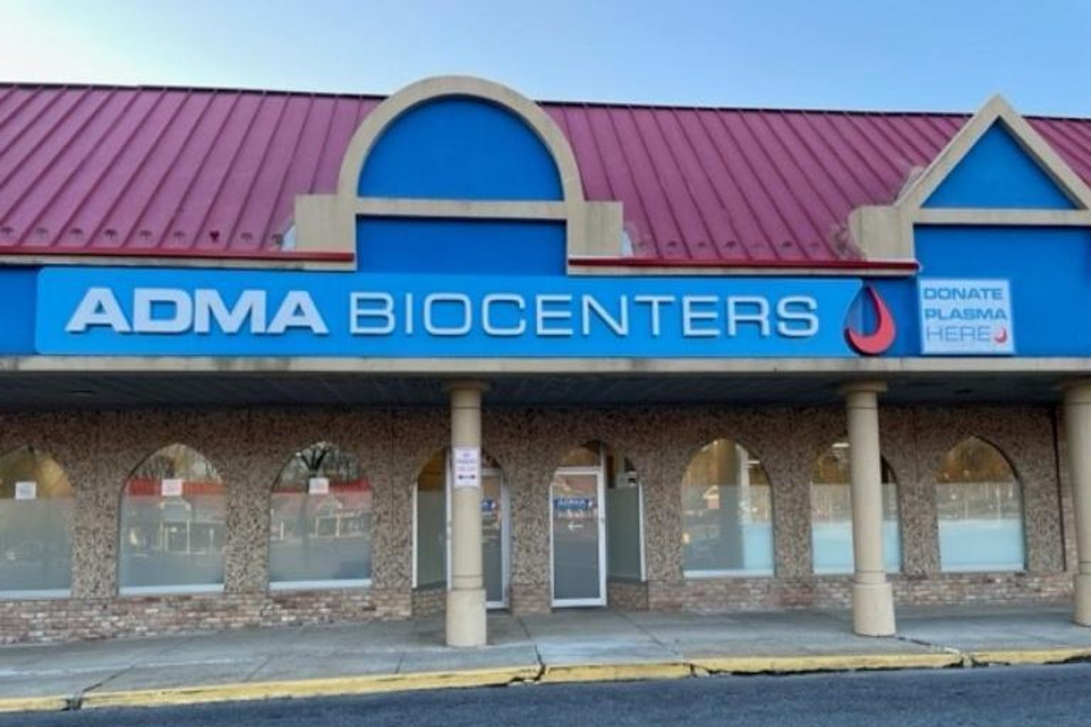 ADMA BioCenters Laurel in Laurel, Maryland, plasma-center