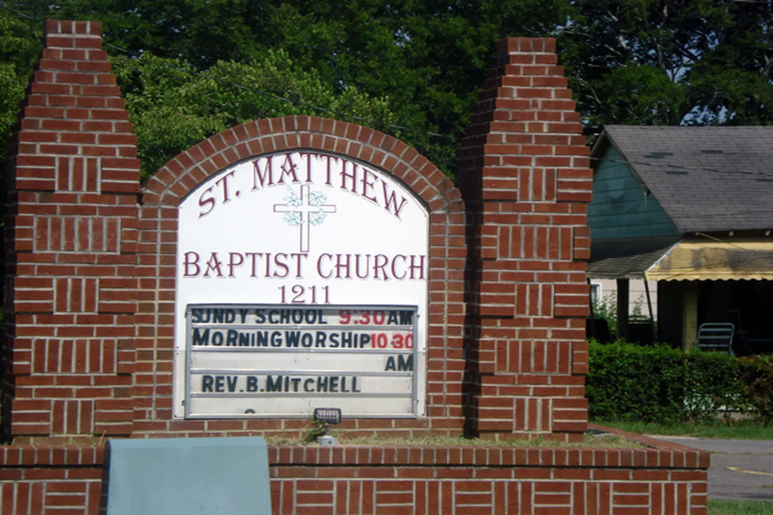 St. Matthew Baptist Church in Huntsville, Alabama