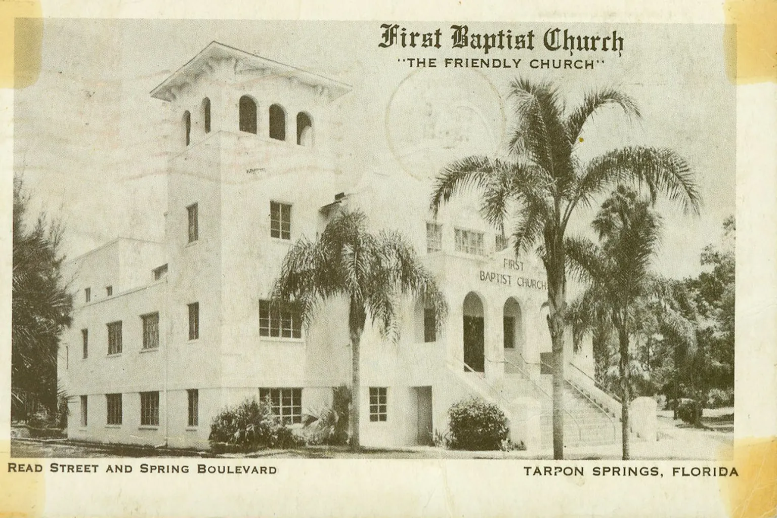 First Baptist Church in Tarpon Springs, Florida