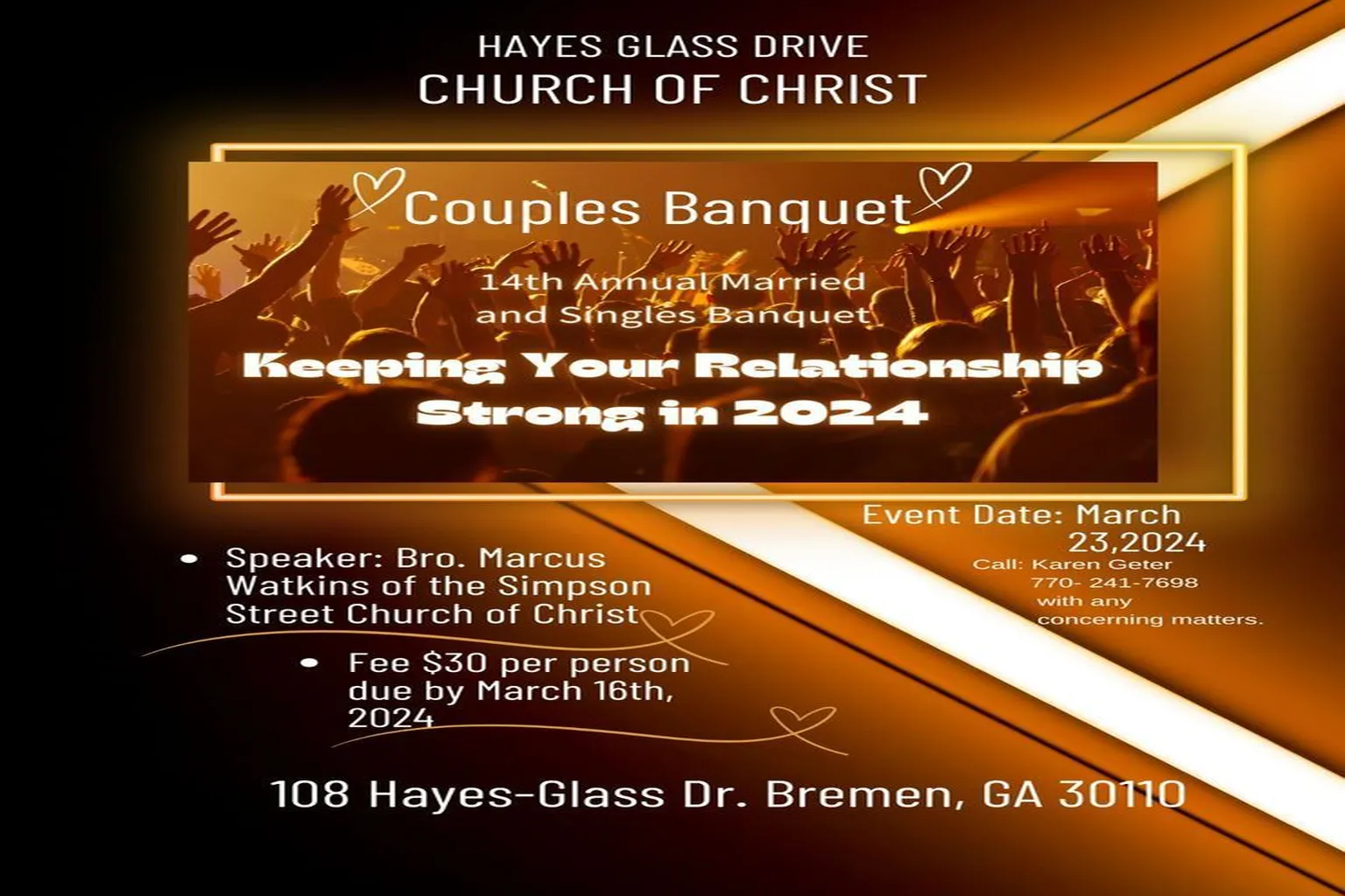 Hayes-glass Drive Church Of Christ in Bremen, Georgia