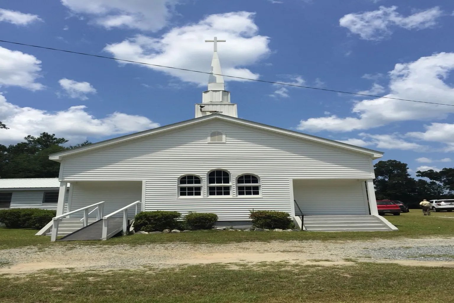 Dames Ferry Baptist Church in Juliette, Georgia