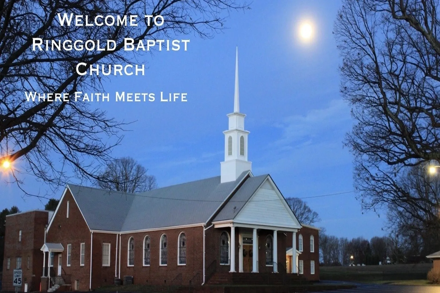 New Friendship Baptist Church in Ringgold, Georgia