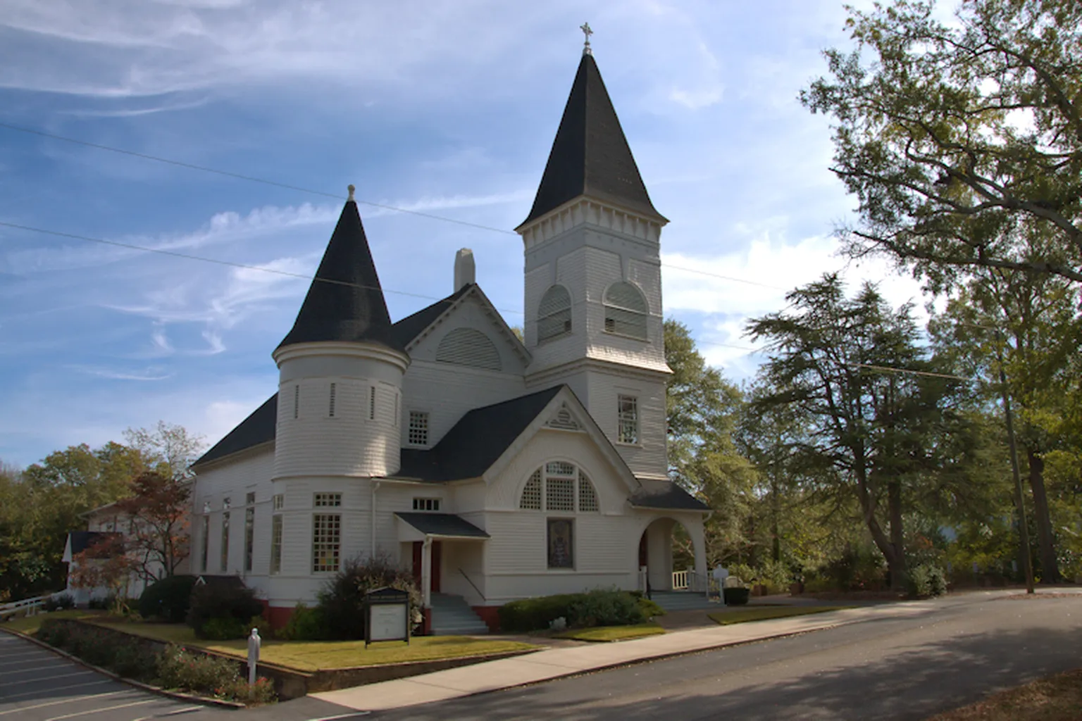 Senoia United Methodist Church in Senoia, Georgia