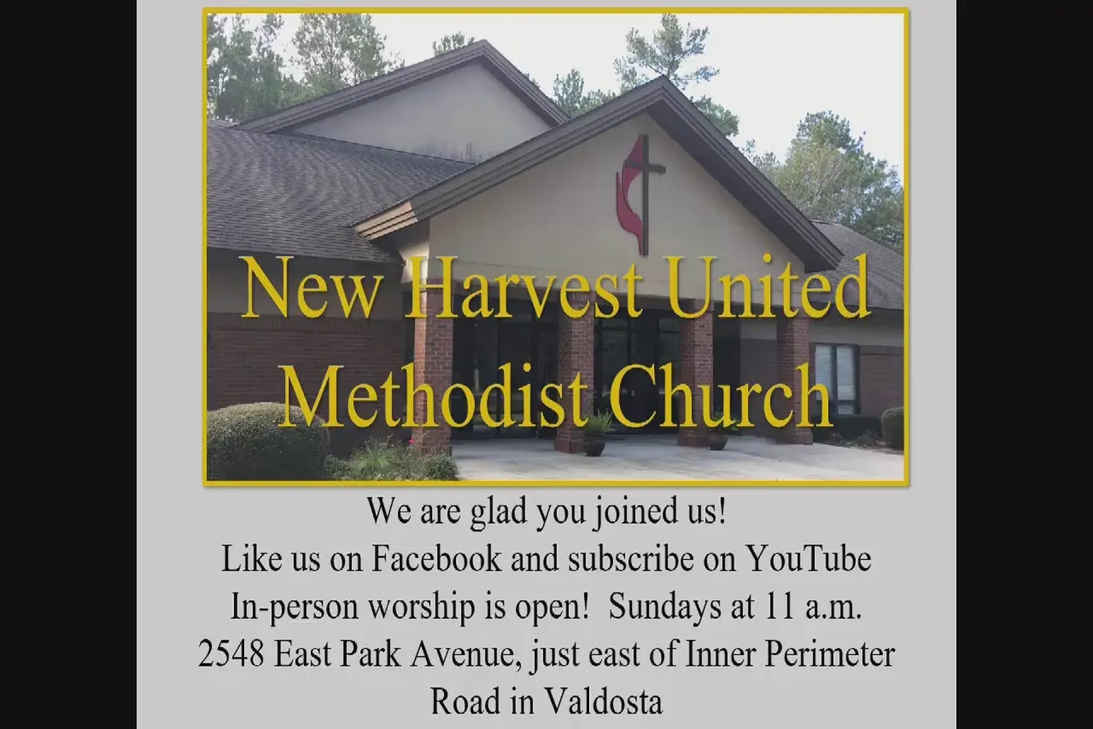 The Harvest Worship Center in Valdosta, Georgia