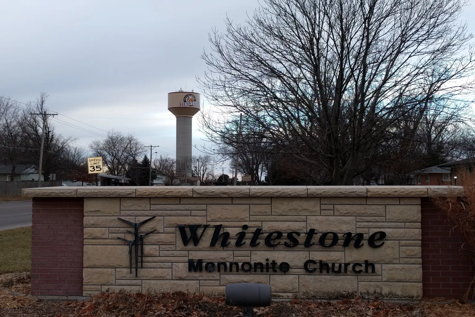 Whitestone Mennonite Church in Hesston, Kansas, church