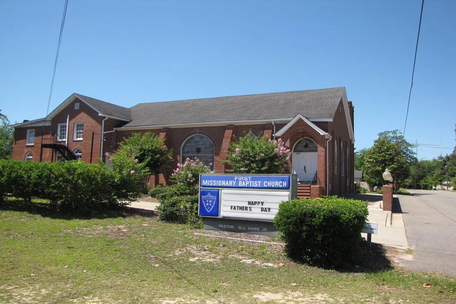 First Mission Baptist Church in Jefferson, Louisiana