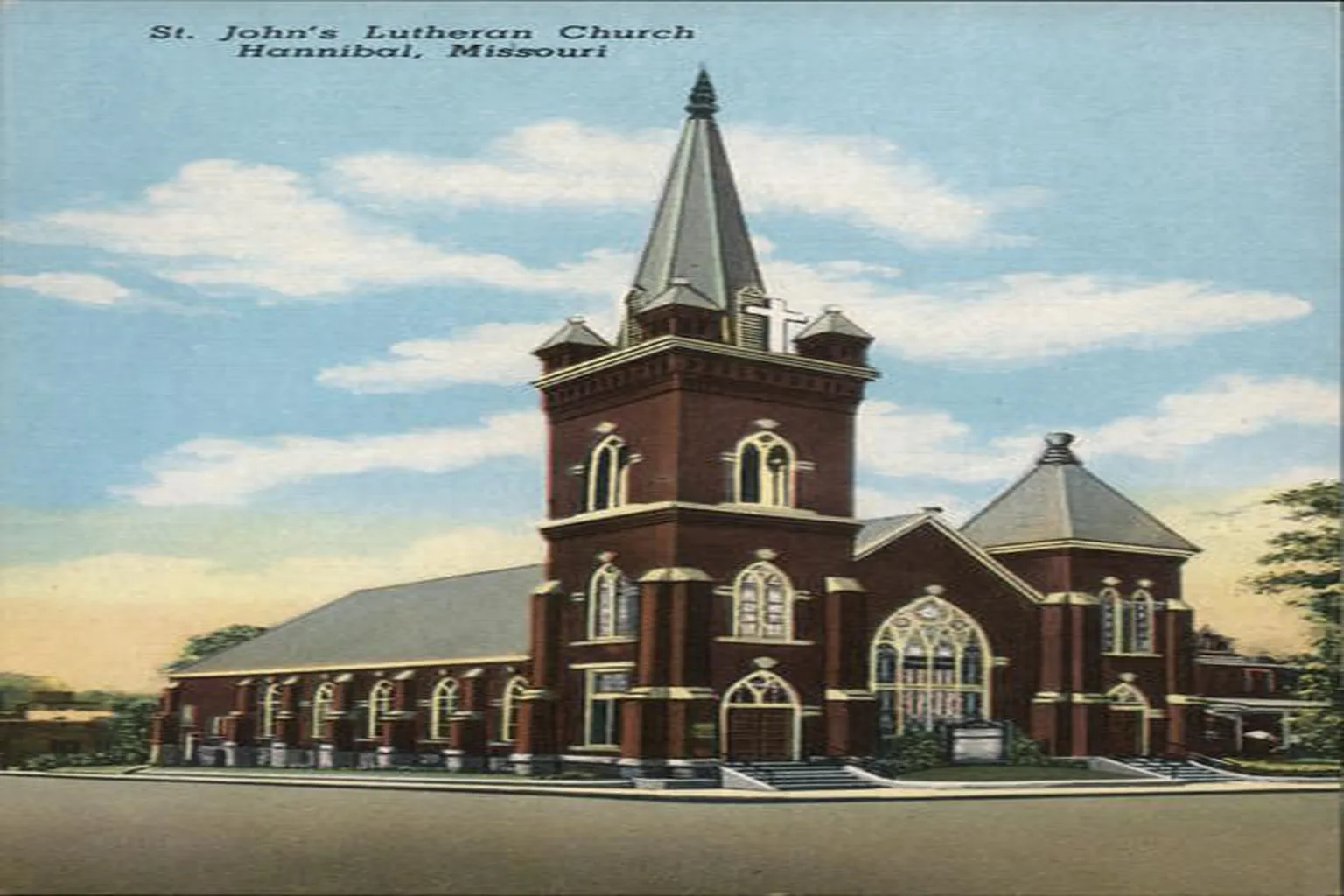 Saint John's Lutheran Church in Hannibal, Missouri