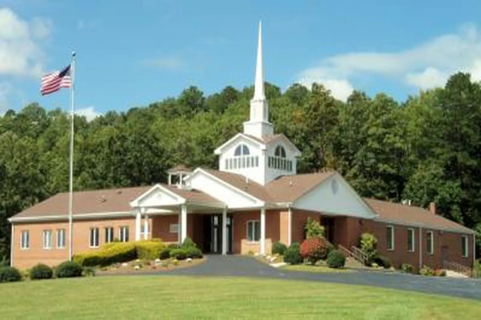 Cathey's Creek Baptist Church in Brevard, North Carolina