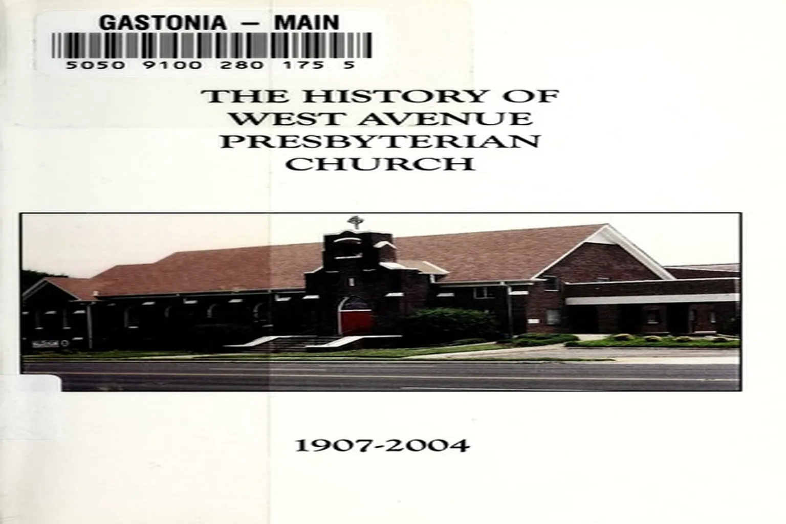 West Avenue Presbyterian Church in Gastonia, North Carolina
