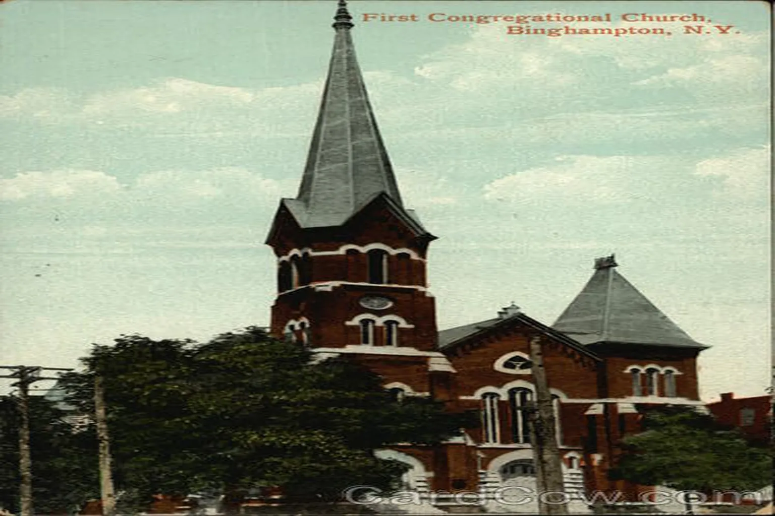 First Congregational Church in Binghamton, New York