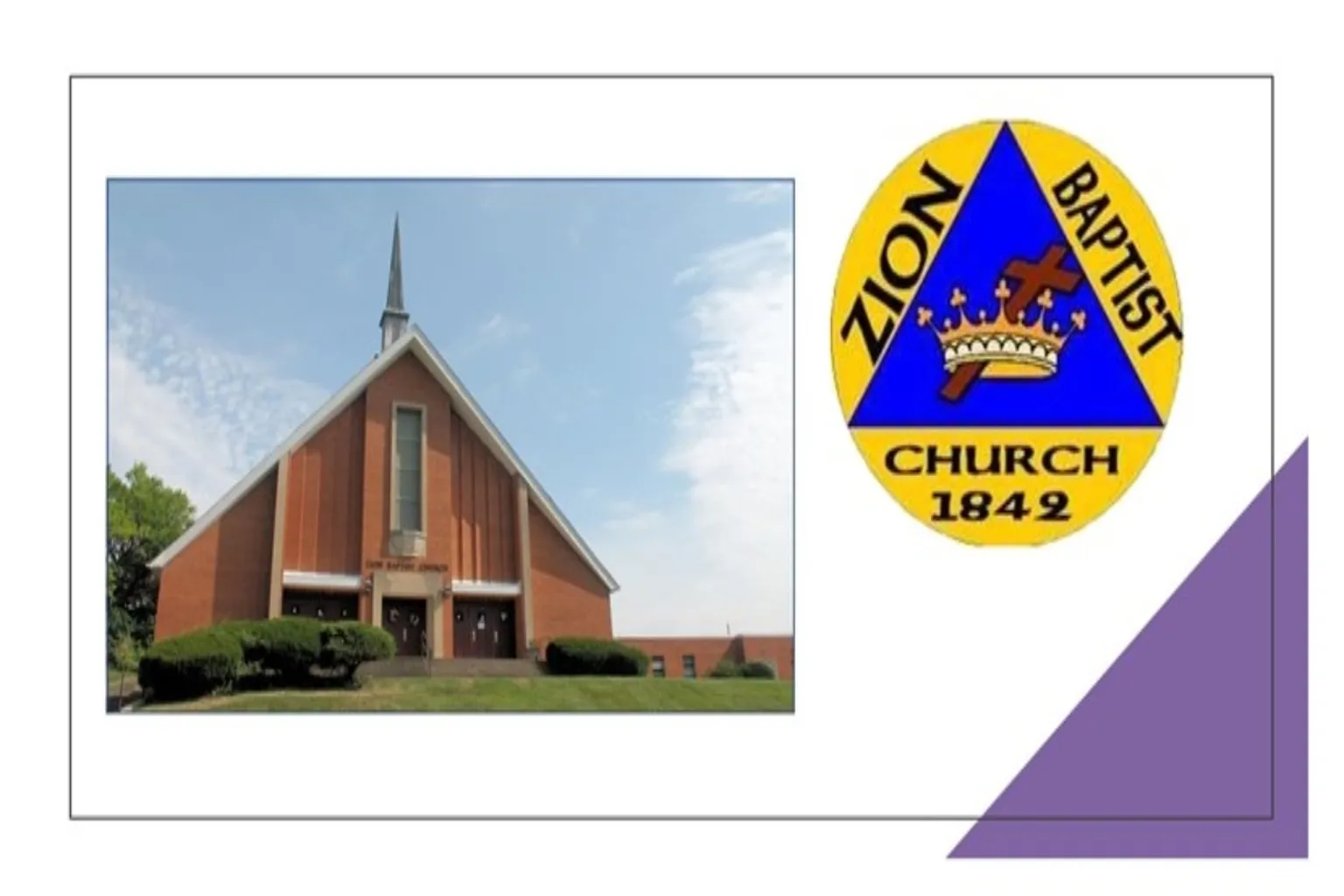 Zion Baptist Church in Lebanon, Ohio